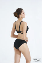 Load image into Gallery viewer, Bikini (Top &amp; bottom) - Black - VS153_BL

