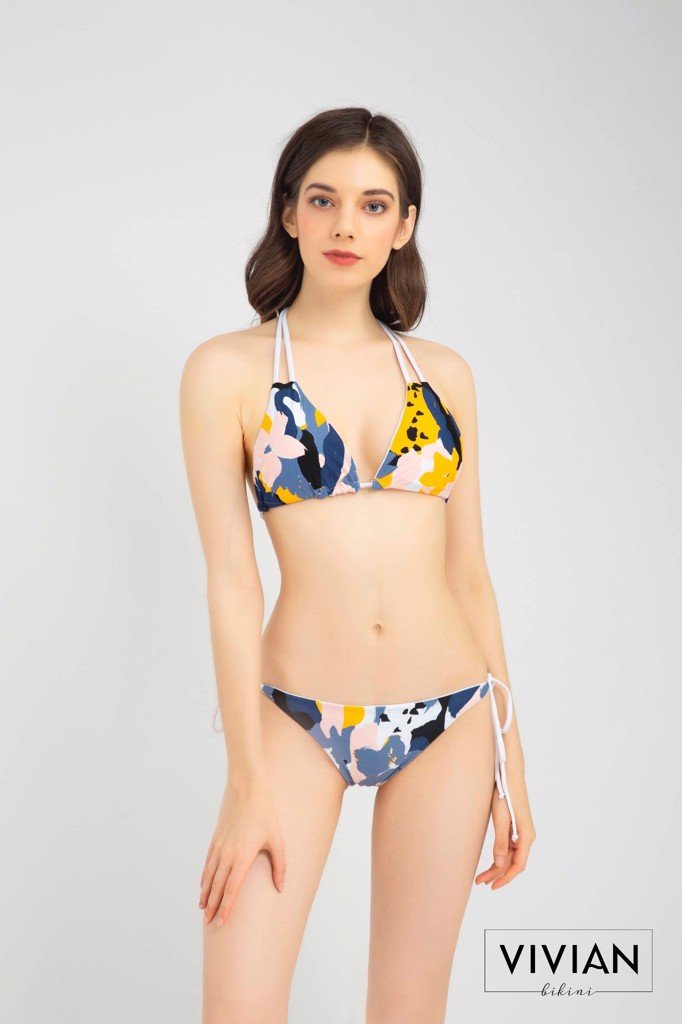 Bikini bottom - Floral - VS146_X