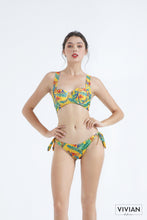Load image into Gallery viewer, Bikini (Top &amp; bottom) - Floral/Yellow -  VS163_YL

