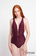Load image into Gallery viewer, One-piece - Bordeaux Red - VS009_BX
