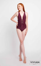 Load image into Gallery viewer, One-piece - Bordeaux Red - VS009_BX
