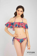 Load image into Gallery viewer, Bikini Top - FLoral/Pink - VS144_PK
