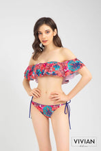 Load image into Gallery viewer, Bikini Top - FLoral/Pink - VS144_PK

